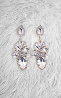 Diamond Peacock Earrings