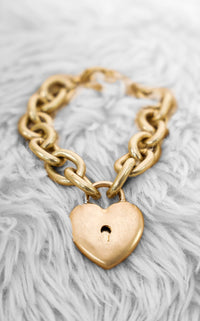 Lock To My Heart Bracelet