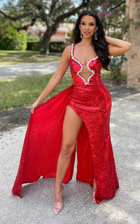 Ball Goddess Gown Red