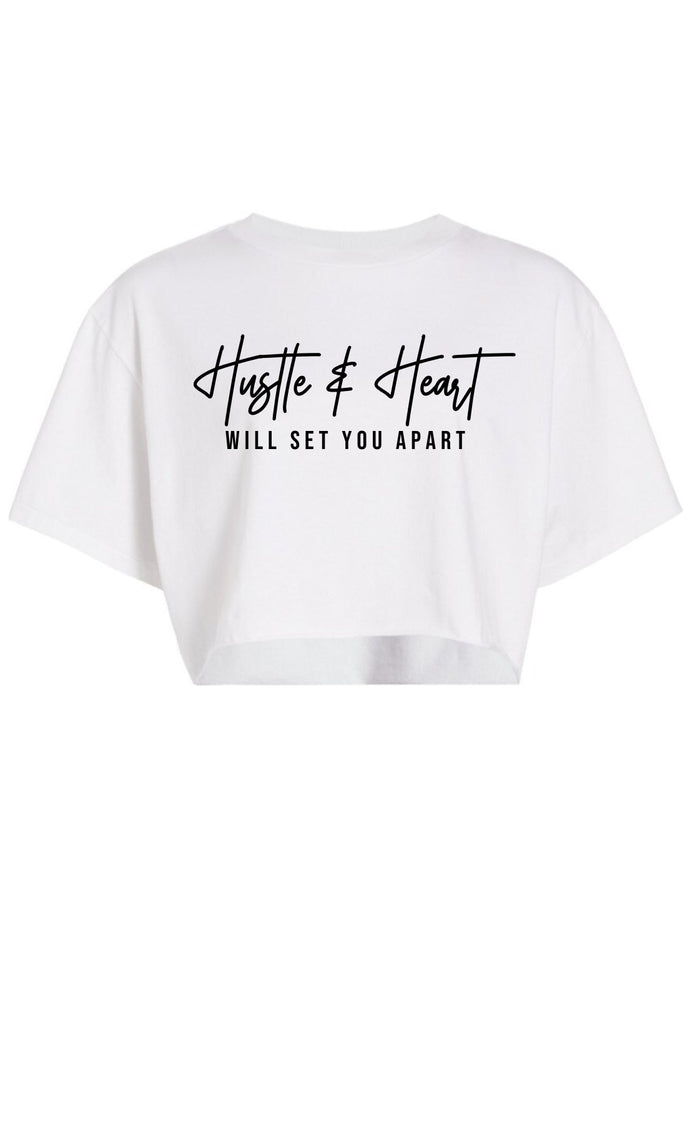 Hustle & Heart Crop Top