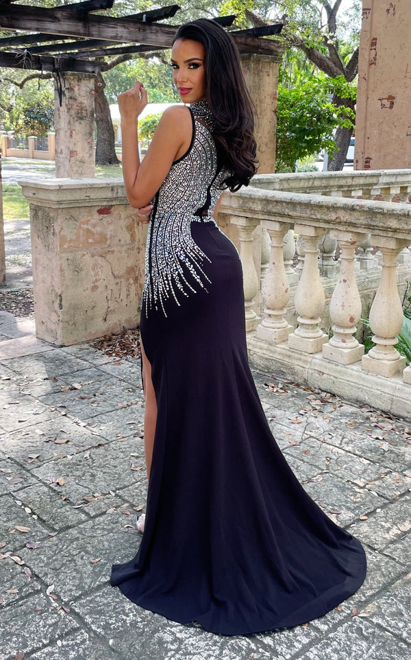 Dream Girl Rhinestone Gown