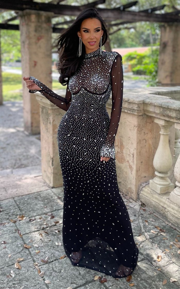 Wonderful Gown Black