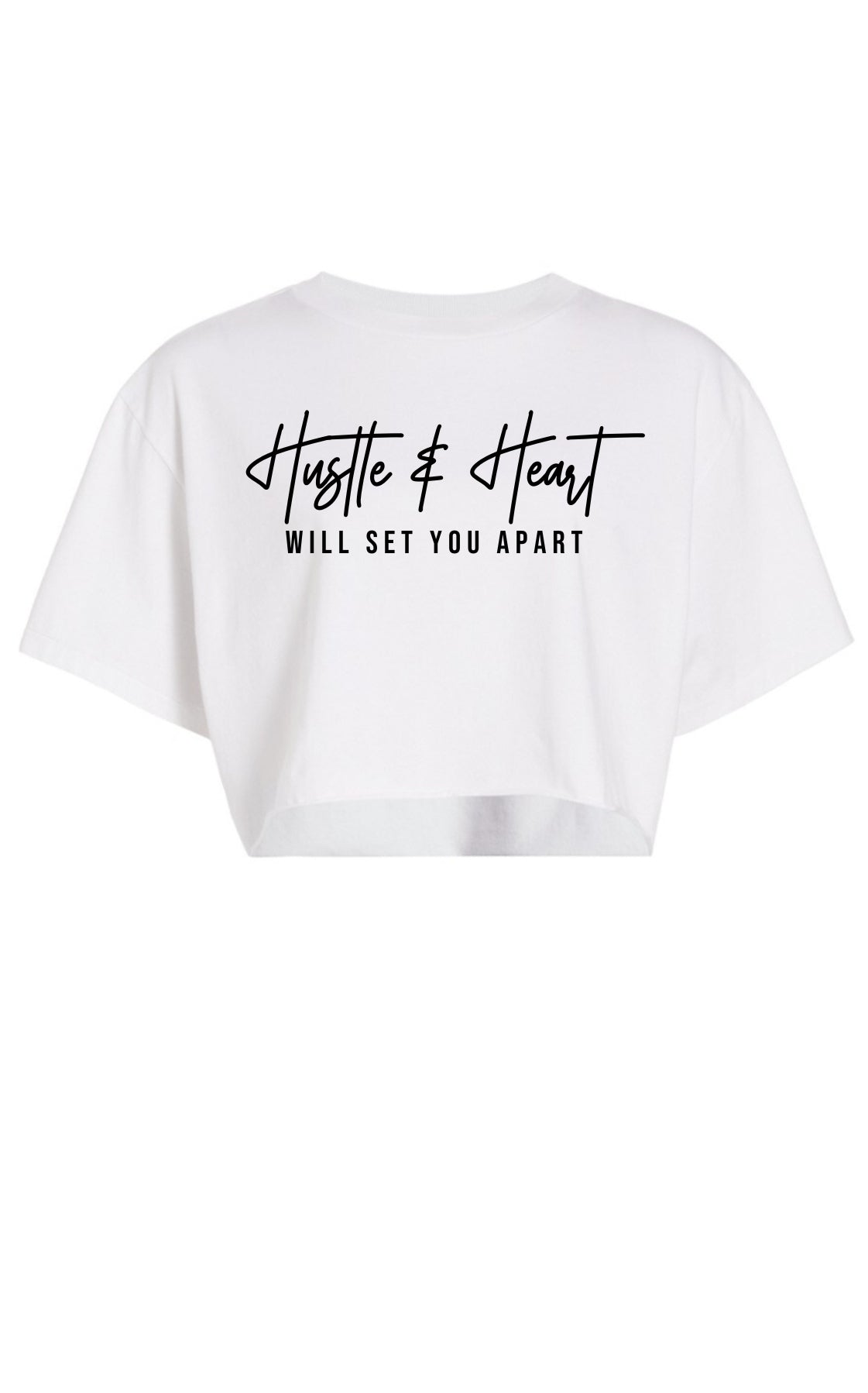 Hustle & Heart Crop Top