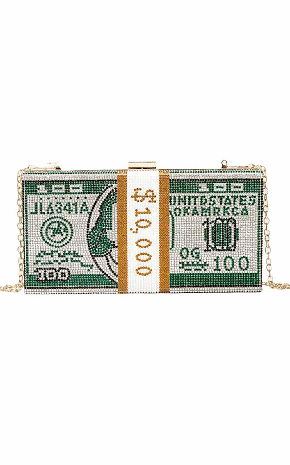 Jeweled Money Clutch