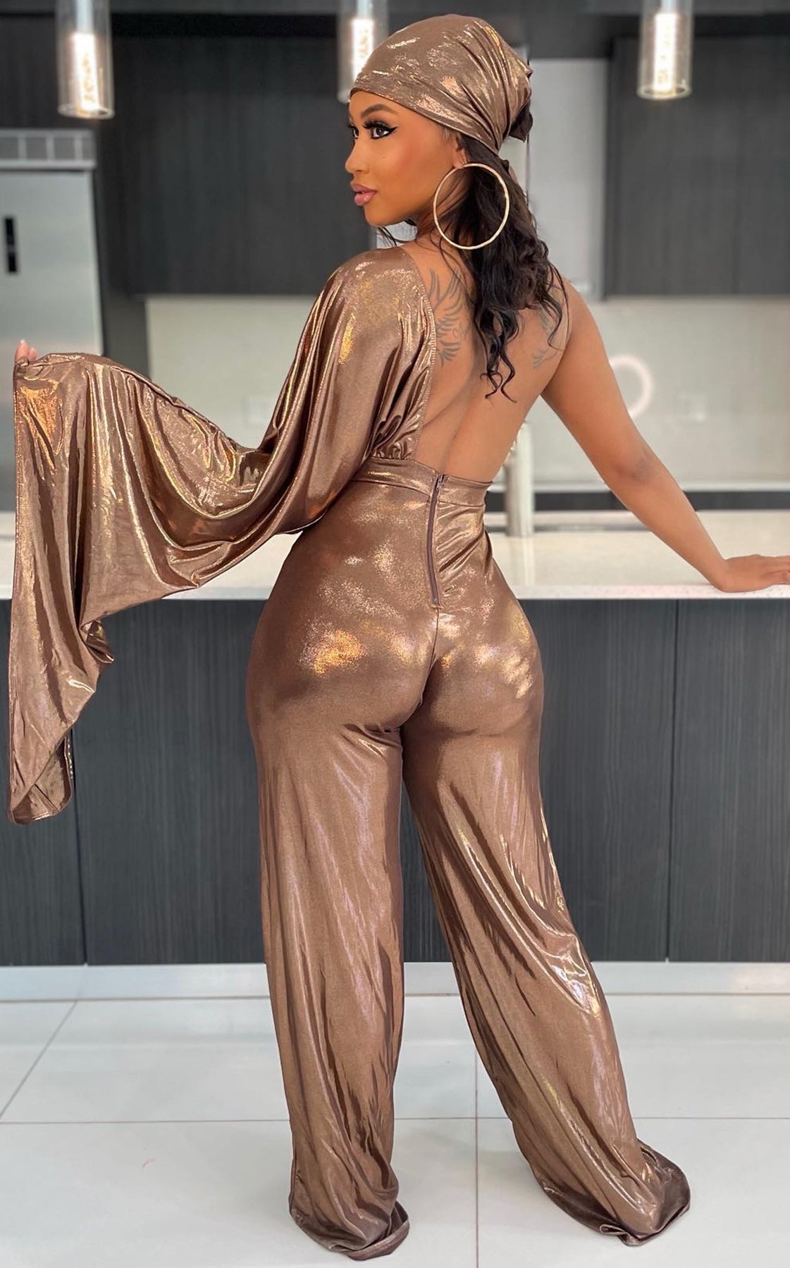 Renaissance Jumpsuit Bronze