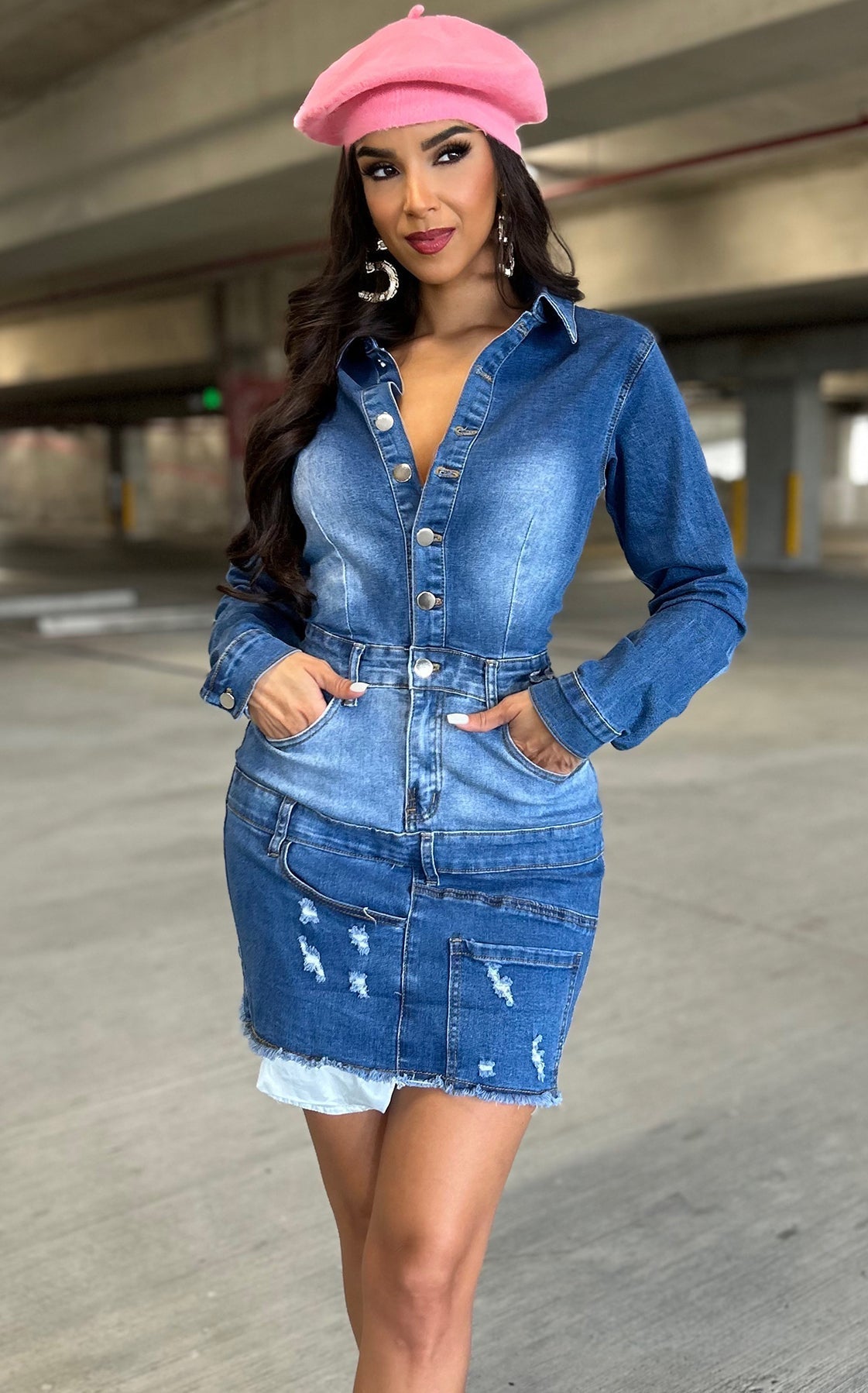 Hello Denim Dress