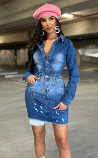 Hello Denim Dress