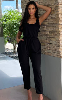 Relax Time Jumpsuit Black