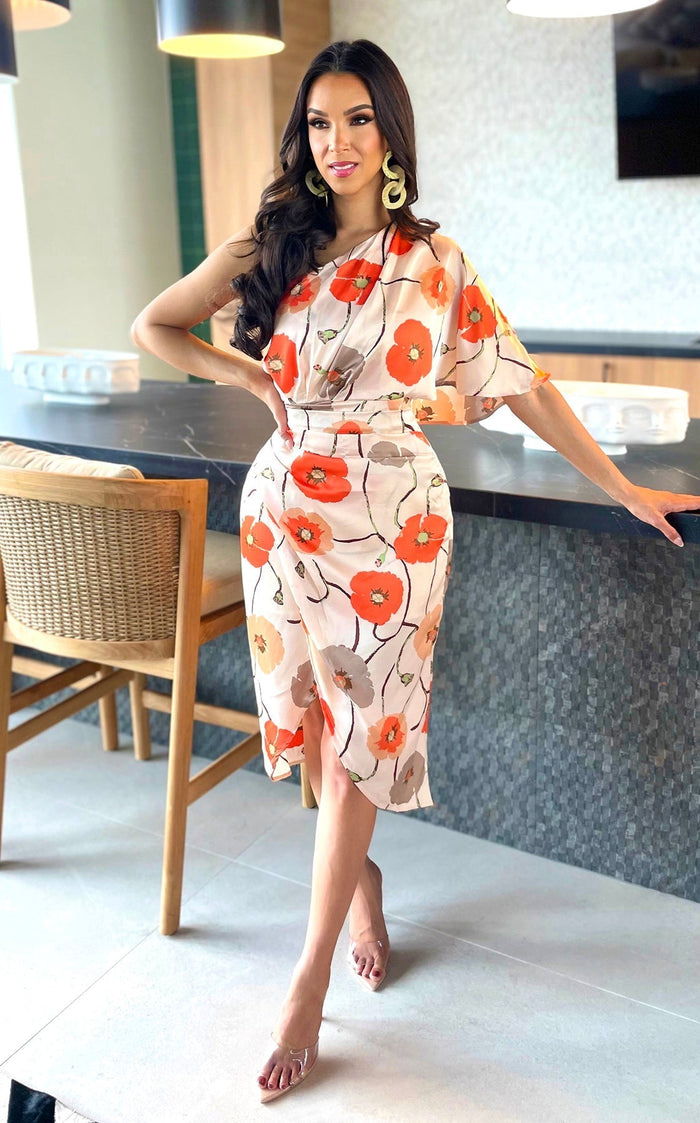 Rosalia Dress Orange