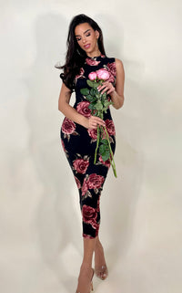 Vision Of Rose Midi Black