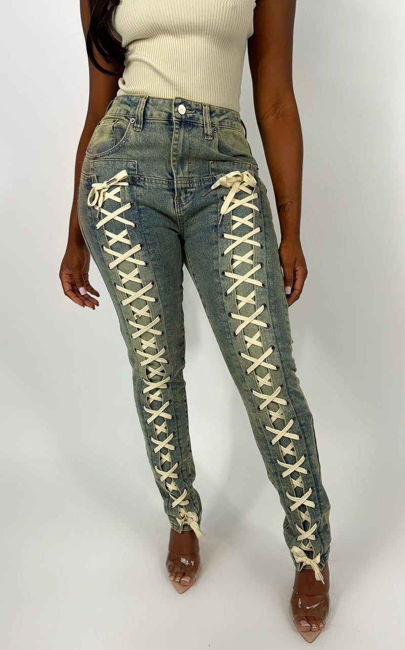 Cut Ties Bottoms Denim