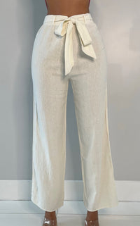 Jupiter Sky Linen Blend Pants