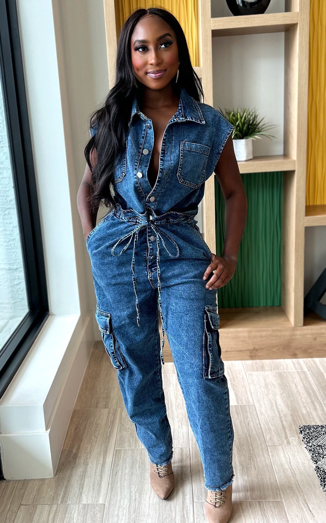 Intentional Denim Jumpsuit