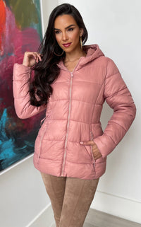 Cold Outside Jacket Mauve