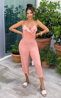 Oh Spring Jumpsuit Mauve