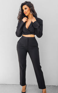 Romance Chic Trouser Black