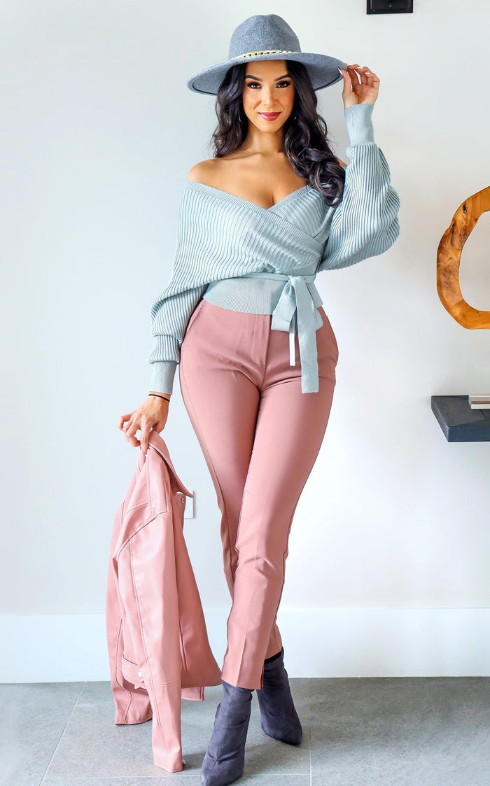 Romance Chic Trouser Mauve