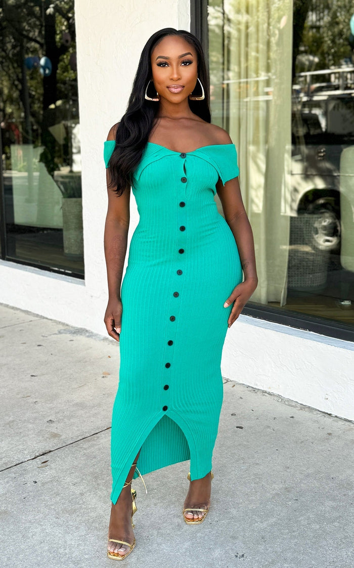 Dare You Midi Teal