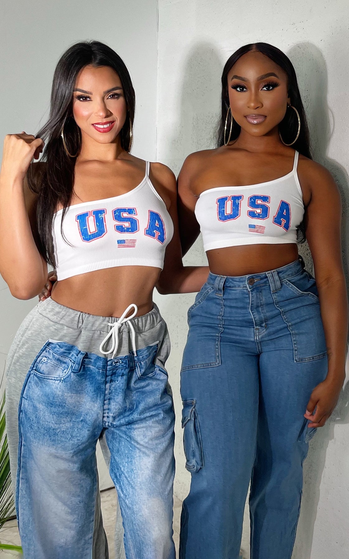 USA Crop Top