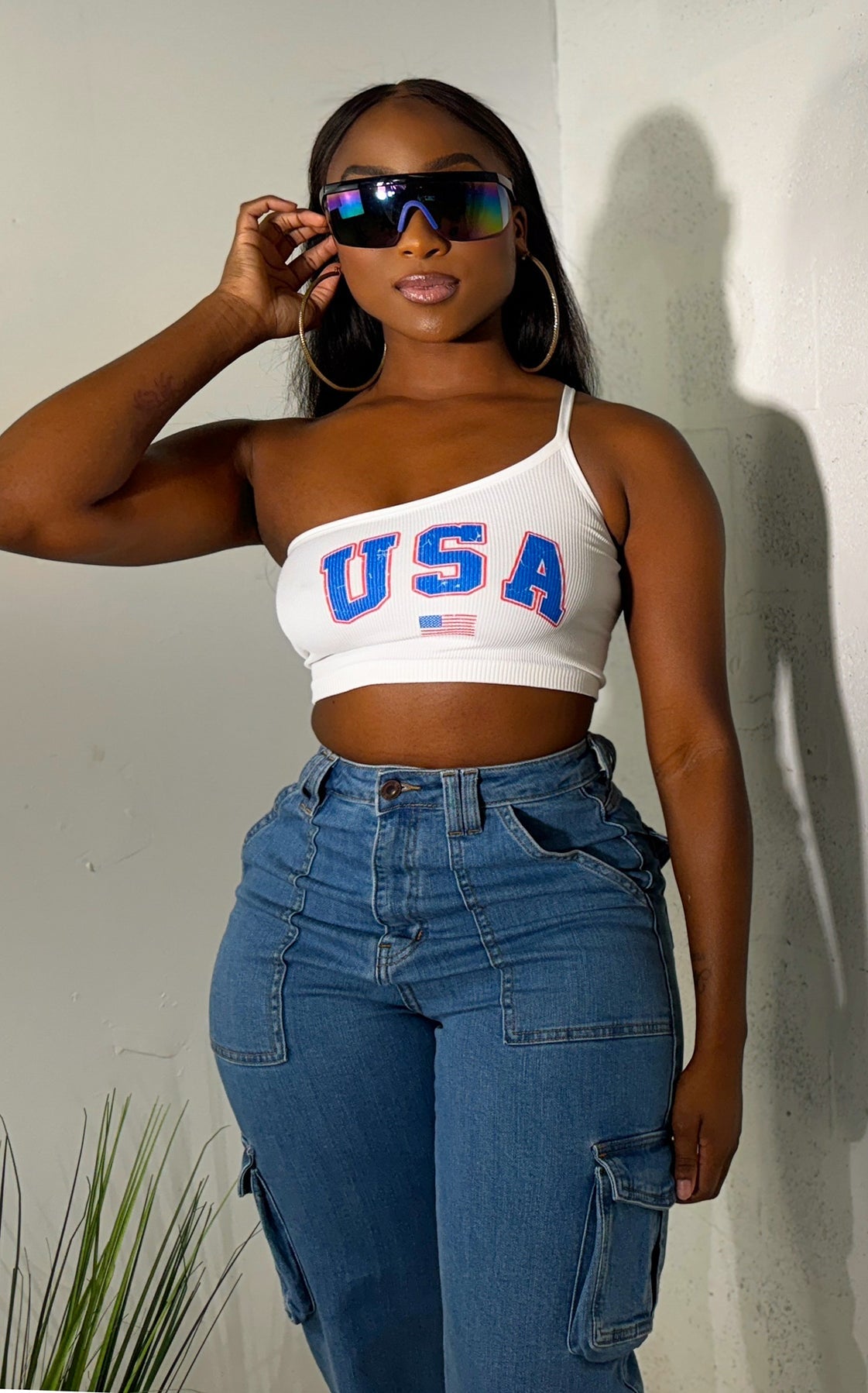 USA Crop Top