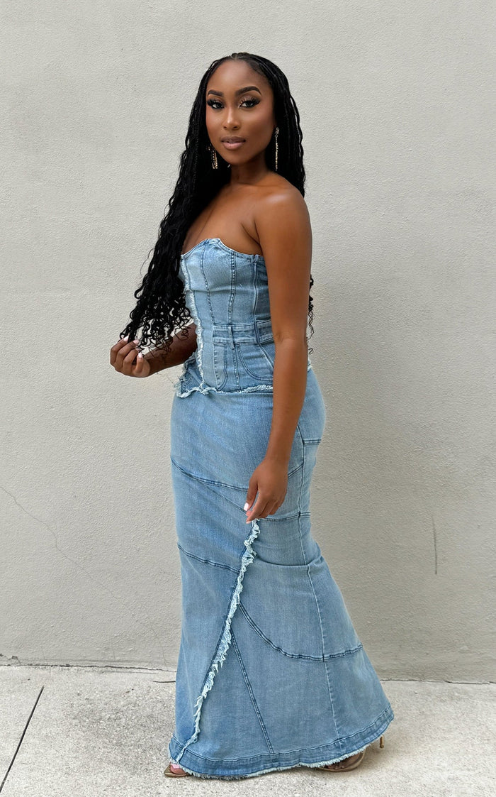 Denim Attracts Dress