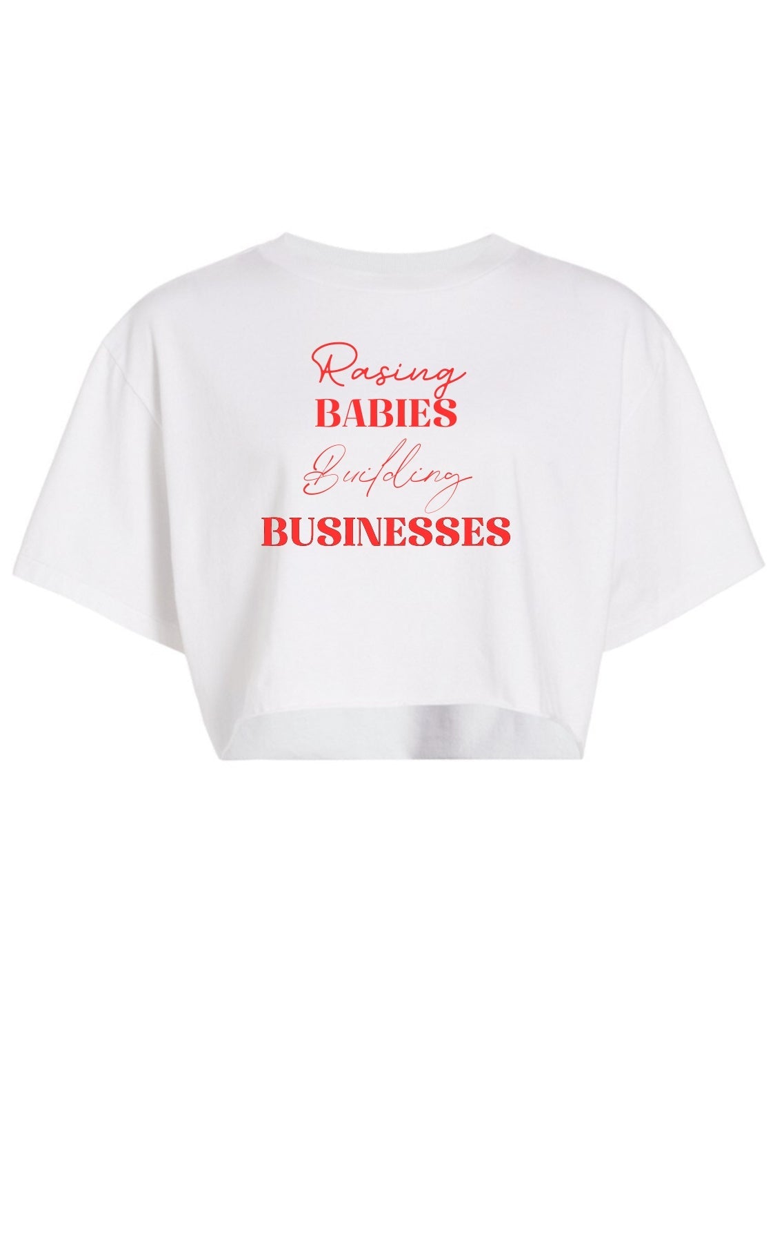 Rasing Babies Crop Top